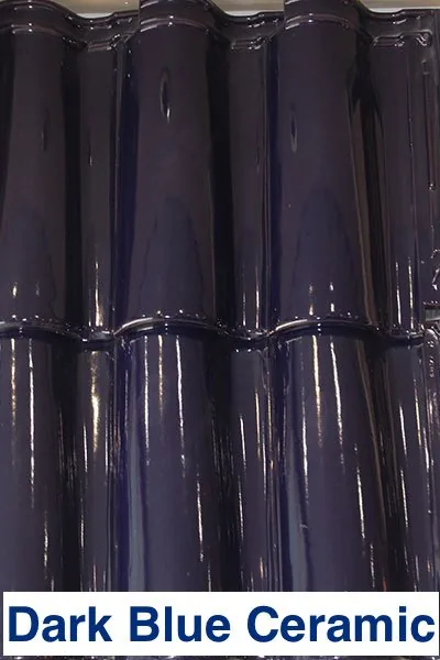 عينة قرميد — Dark Blue Ceramic